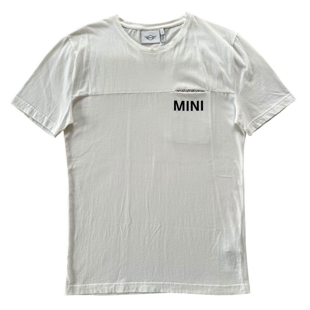 mini vintage triko bílé