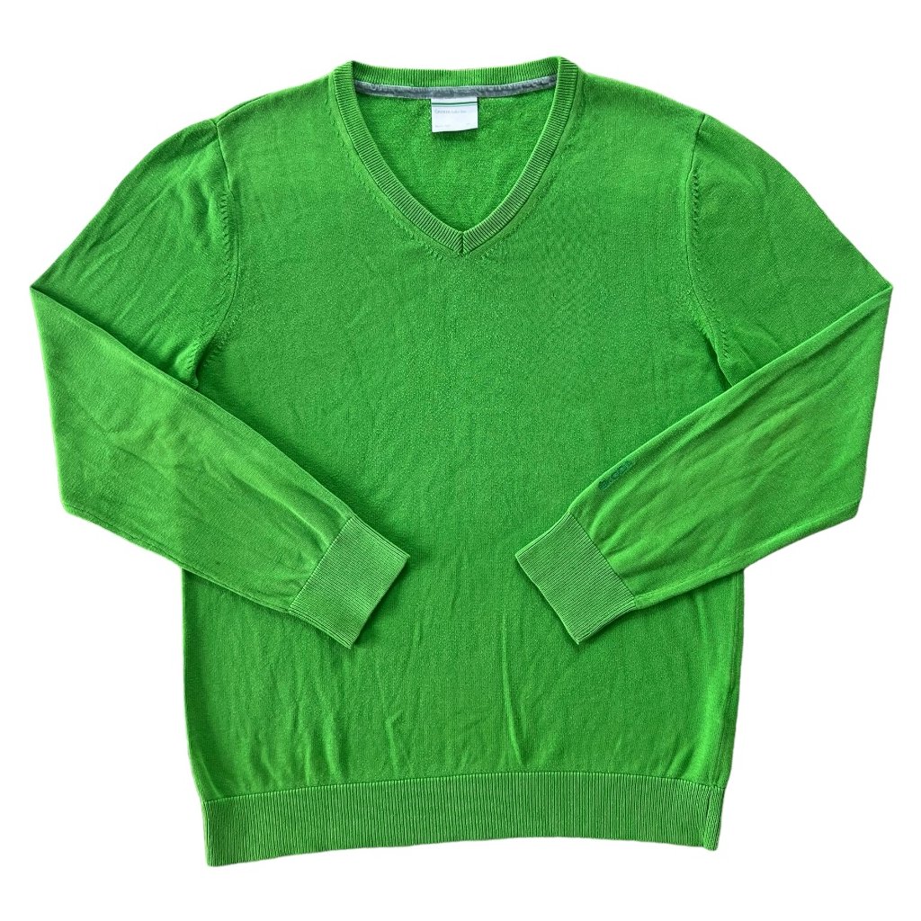 škoda vintage crewneck svetr zelený