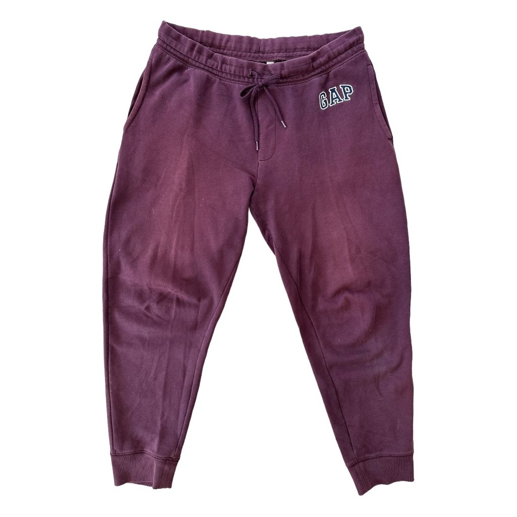 gap purple sweatpants