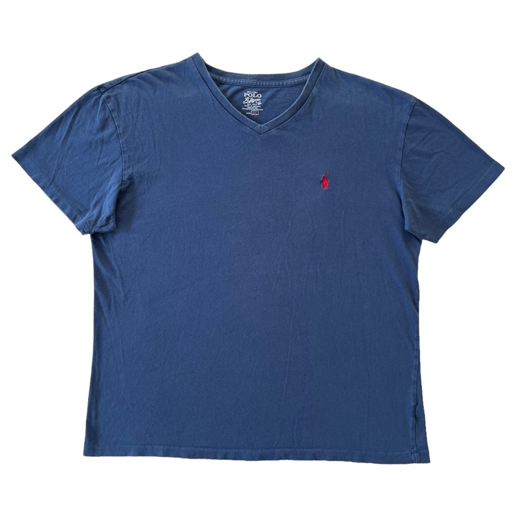 polo ralph lauren vneck triko tmavě modré