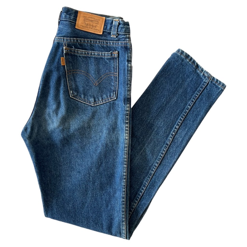 B592 levi's džíny tmavě modré 5
