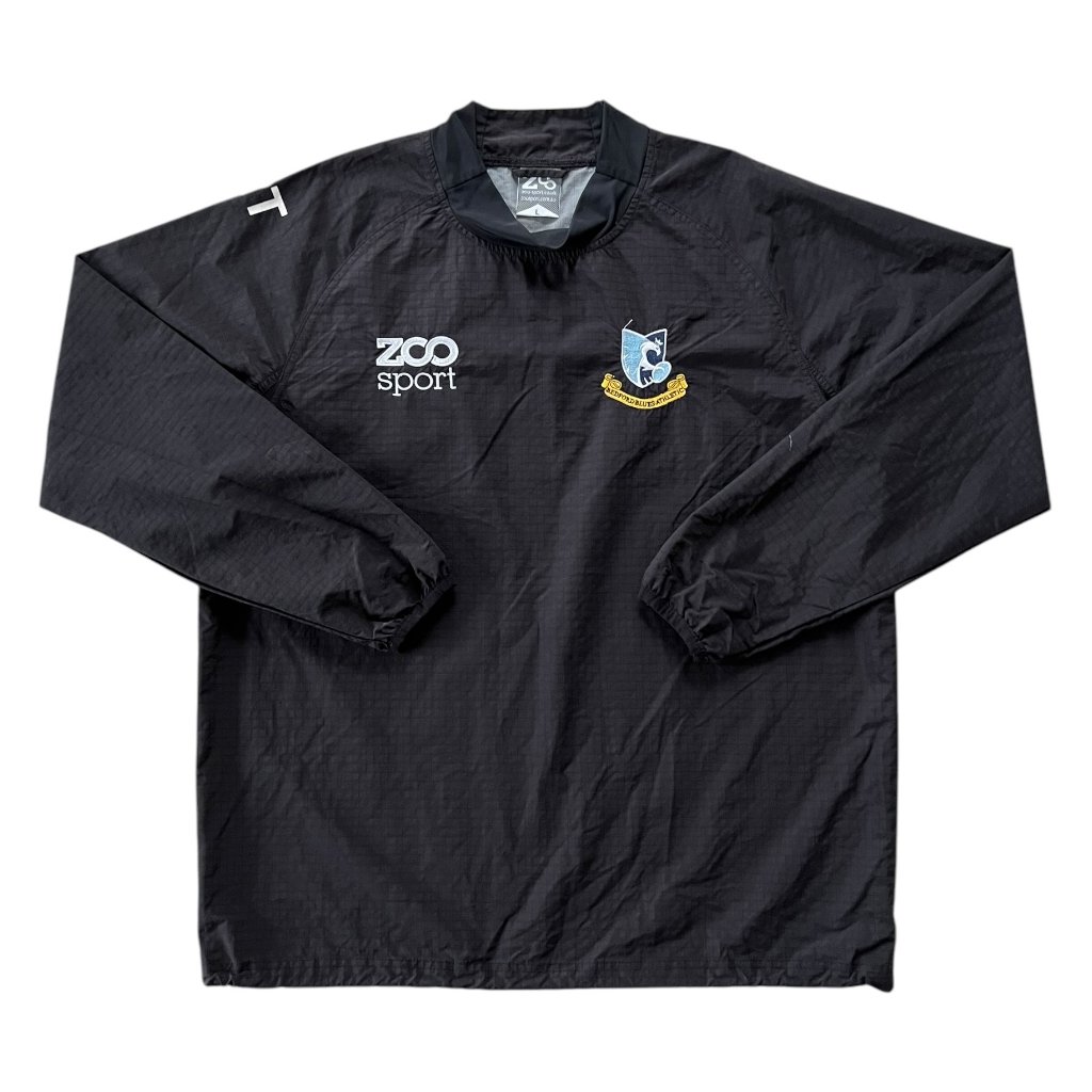 zoo sport windbreaker crewneck bunda černá 1