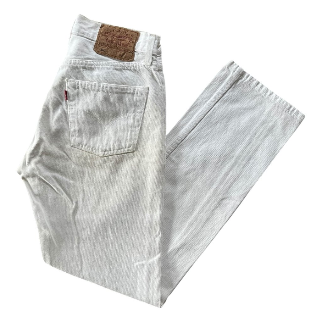 B626 levi's džíny bílé 7