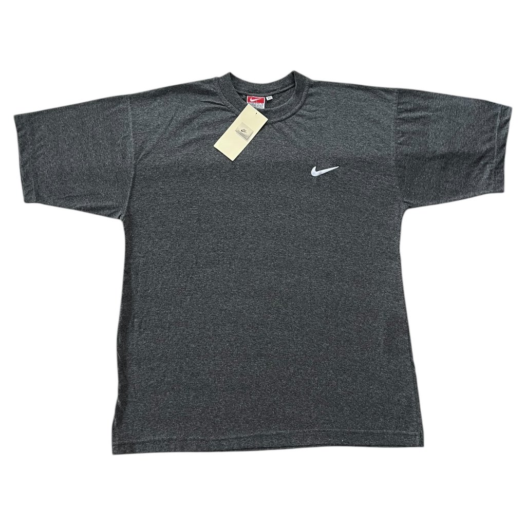 nike vintage triko tmavě šedé 1