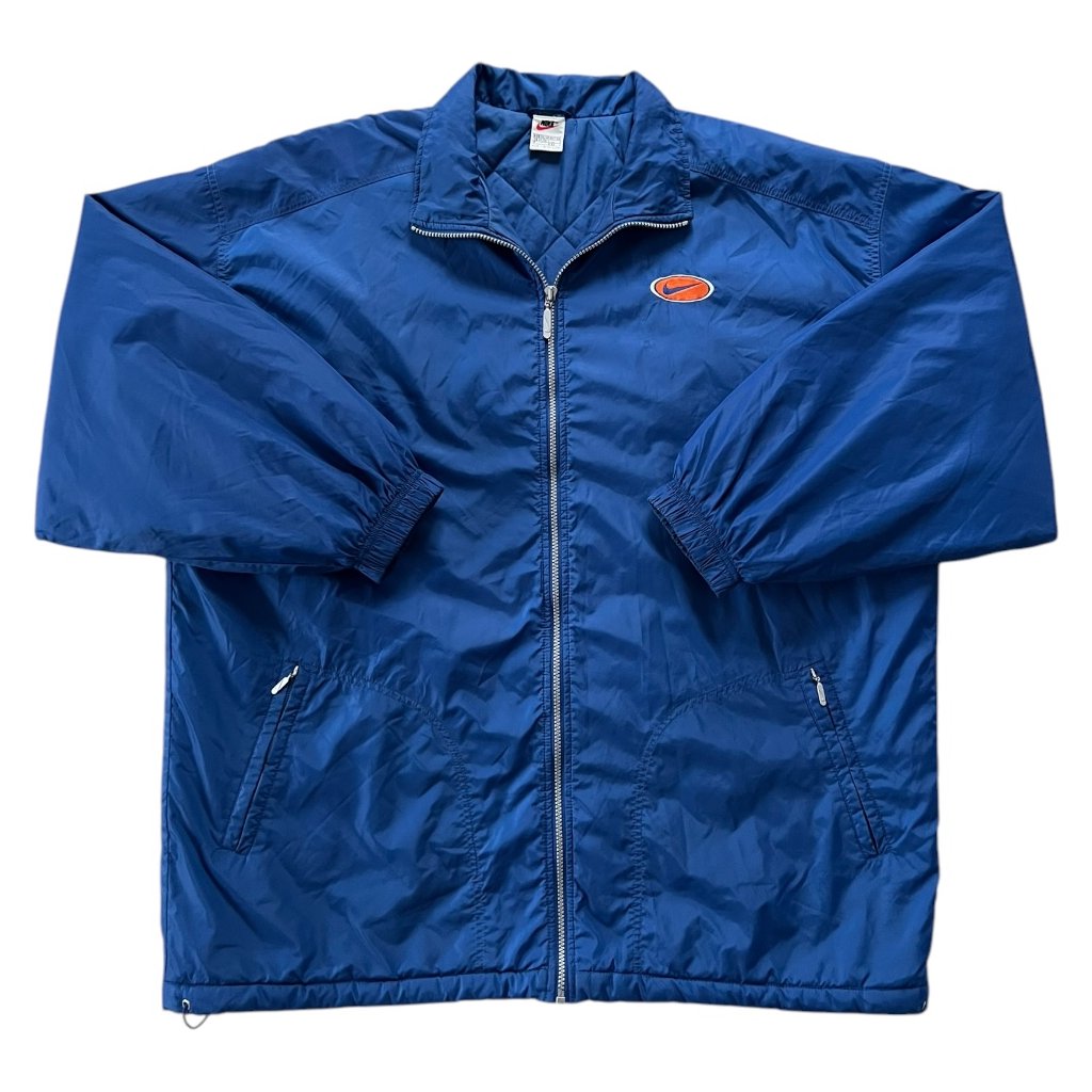 nike vintage modrá bunda 4