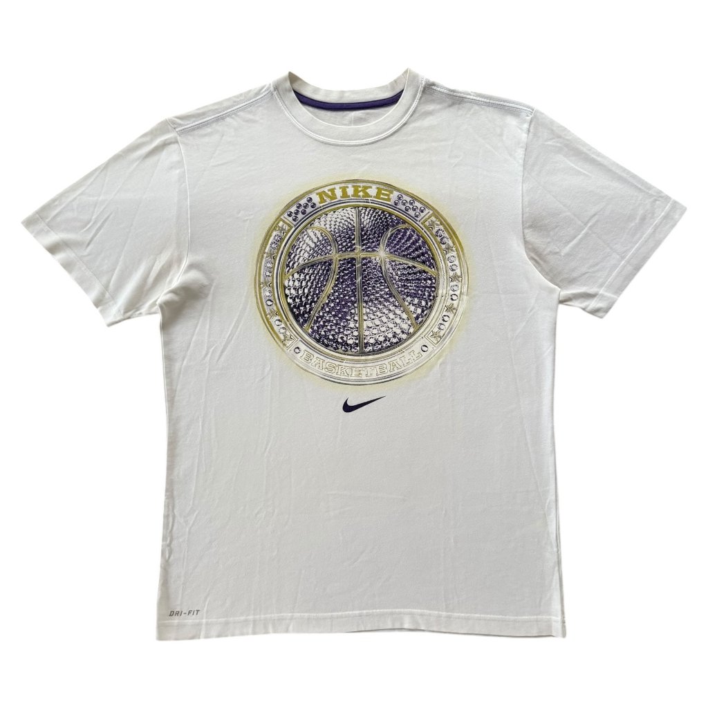 nike dri fit triko bílé 1
