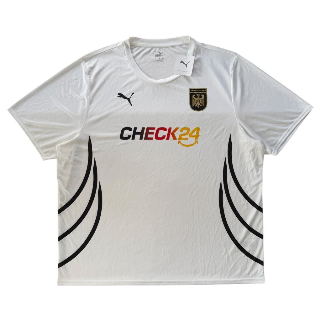 puma XXXL dresové triko bílé deutschland 1