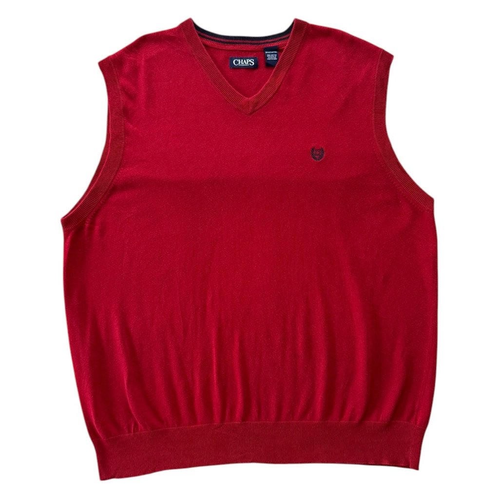 chaps ralph lauren vesta červená 1