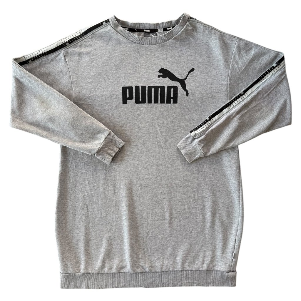puma crewneck dámská mikina šedá 1