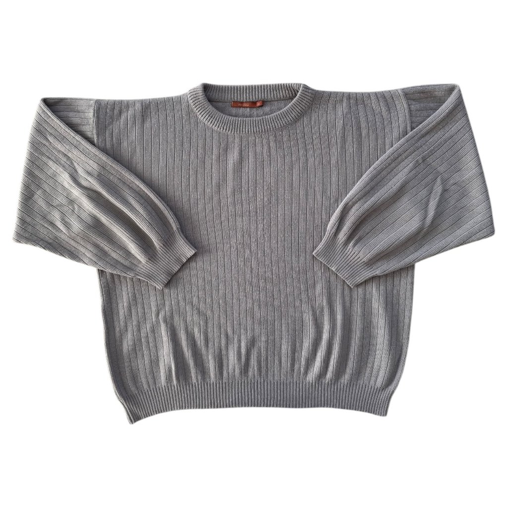 verdana vintage crewneck svetr šedý 1