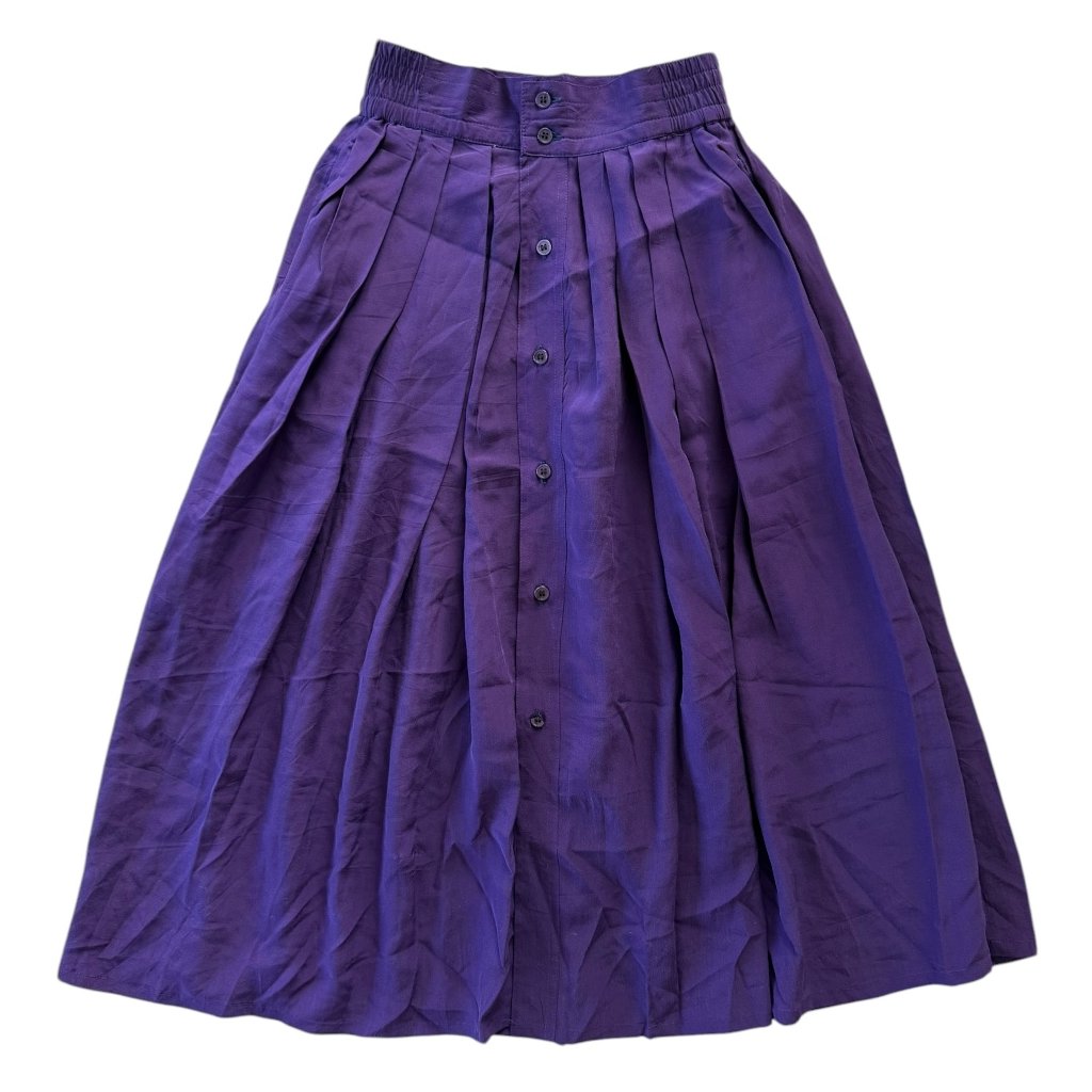 SK04 vintage sukně fialová 3