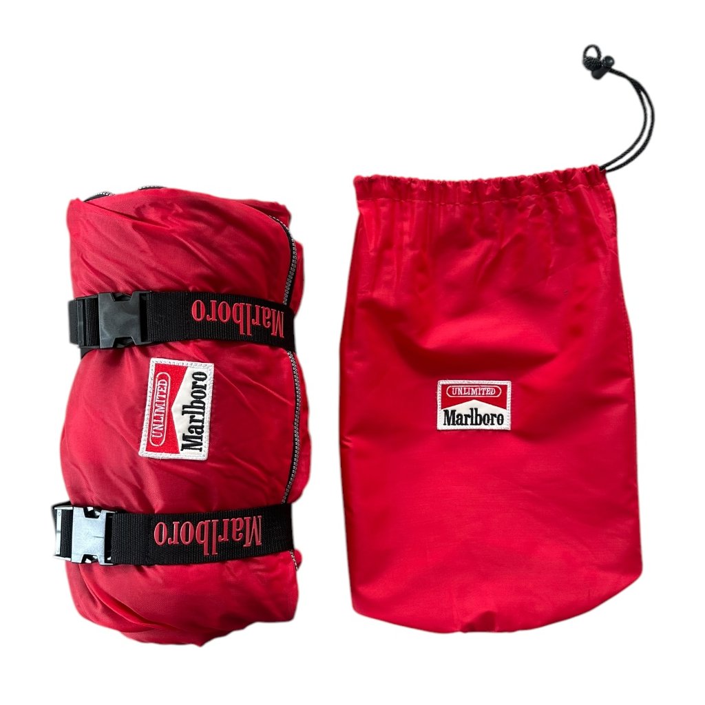 marlboro unlimited vintage 90s sleeping bag spací pytel 12