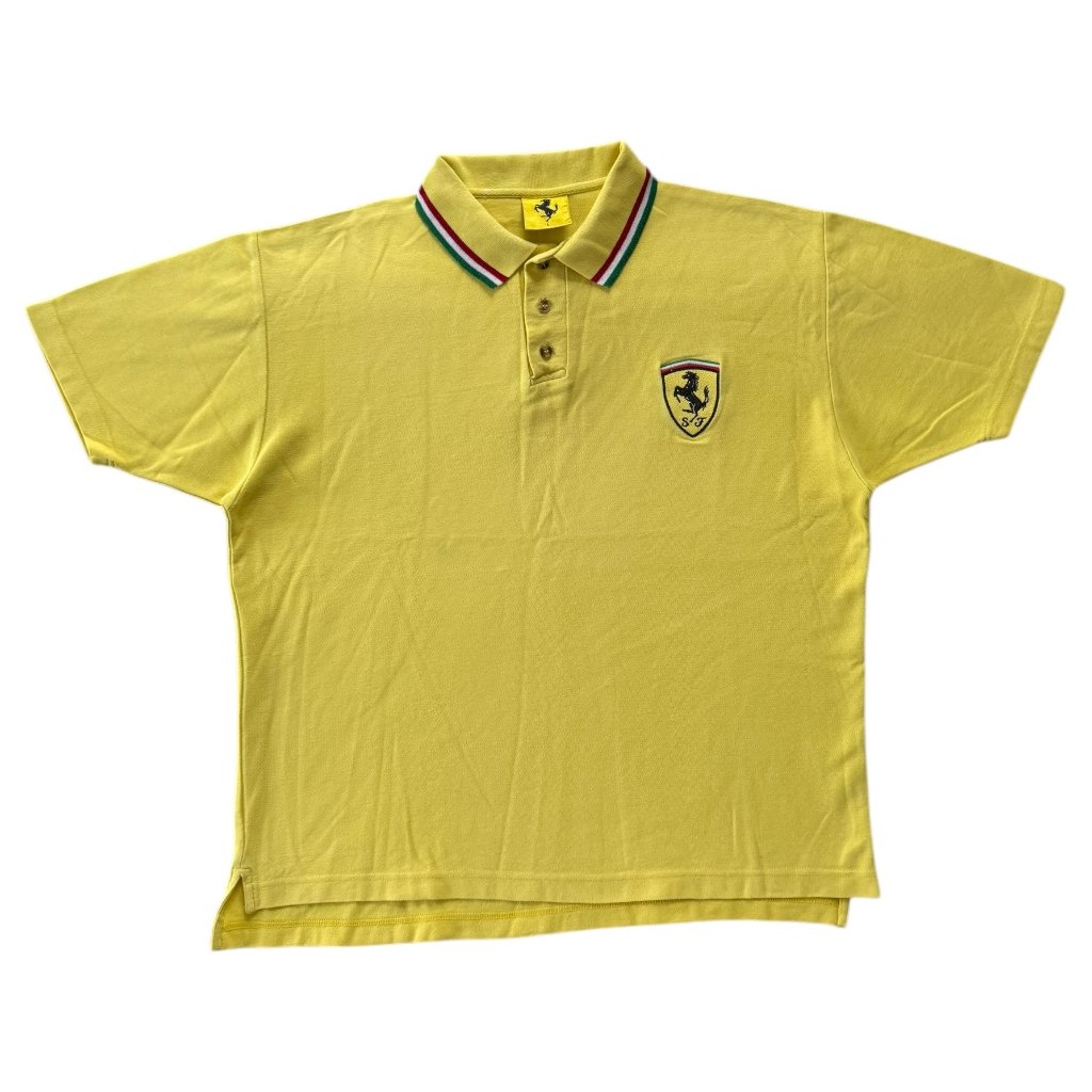 ferrari polo triko žluté 7