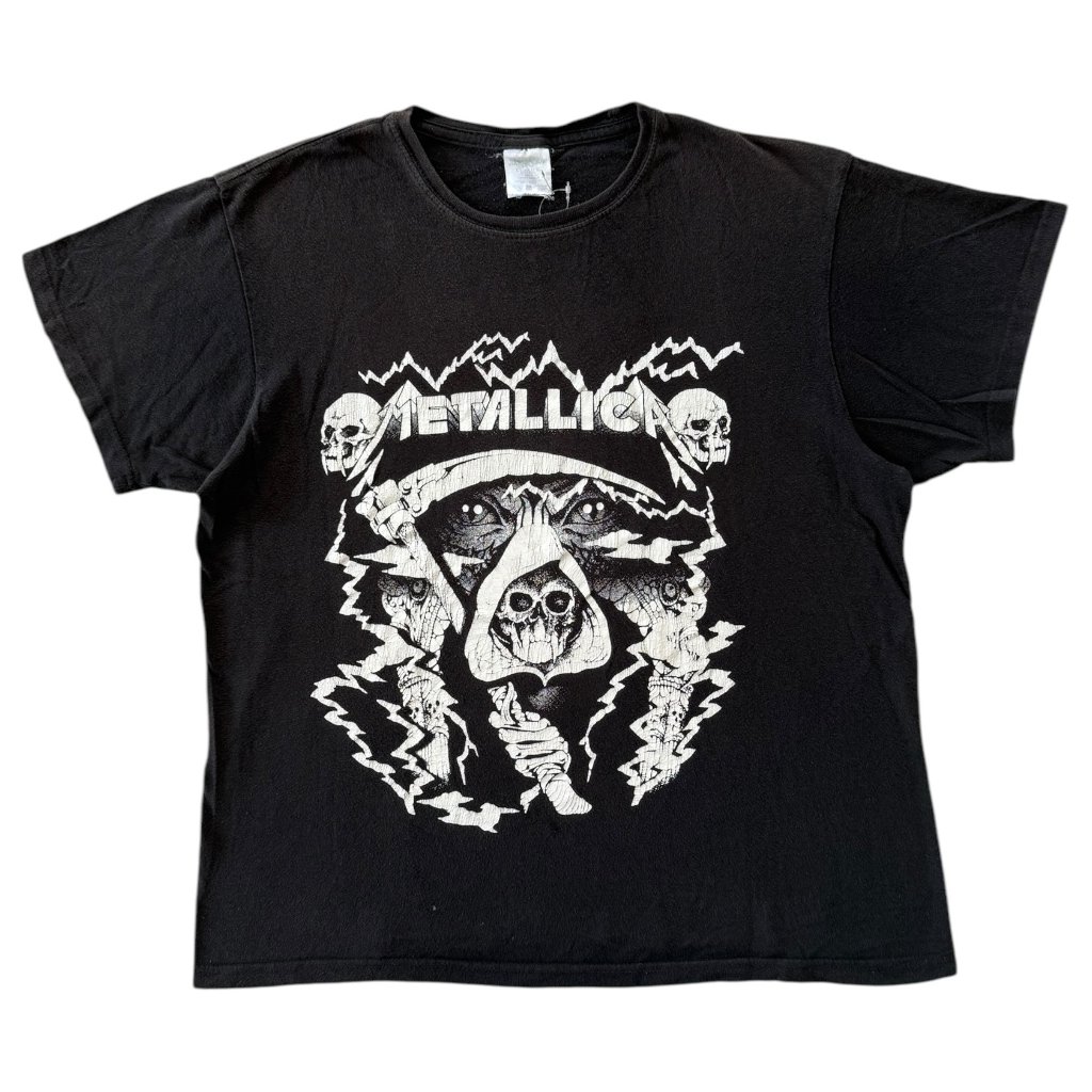 metallica vintage triko černé 6