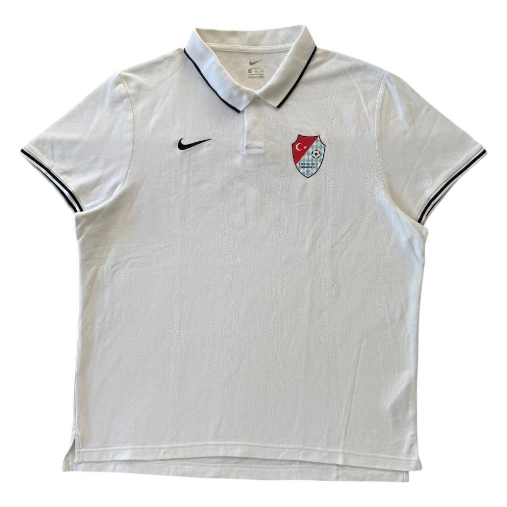 nike sportovní polo triko bílé 1
