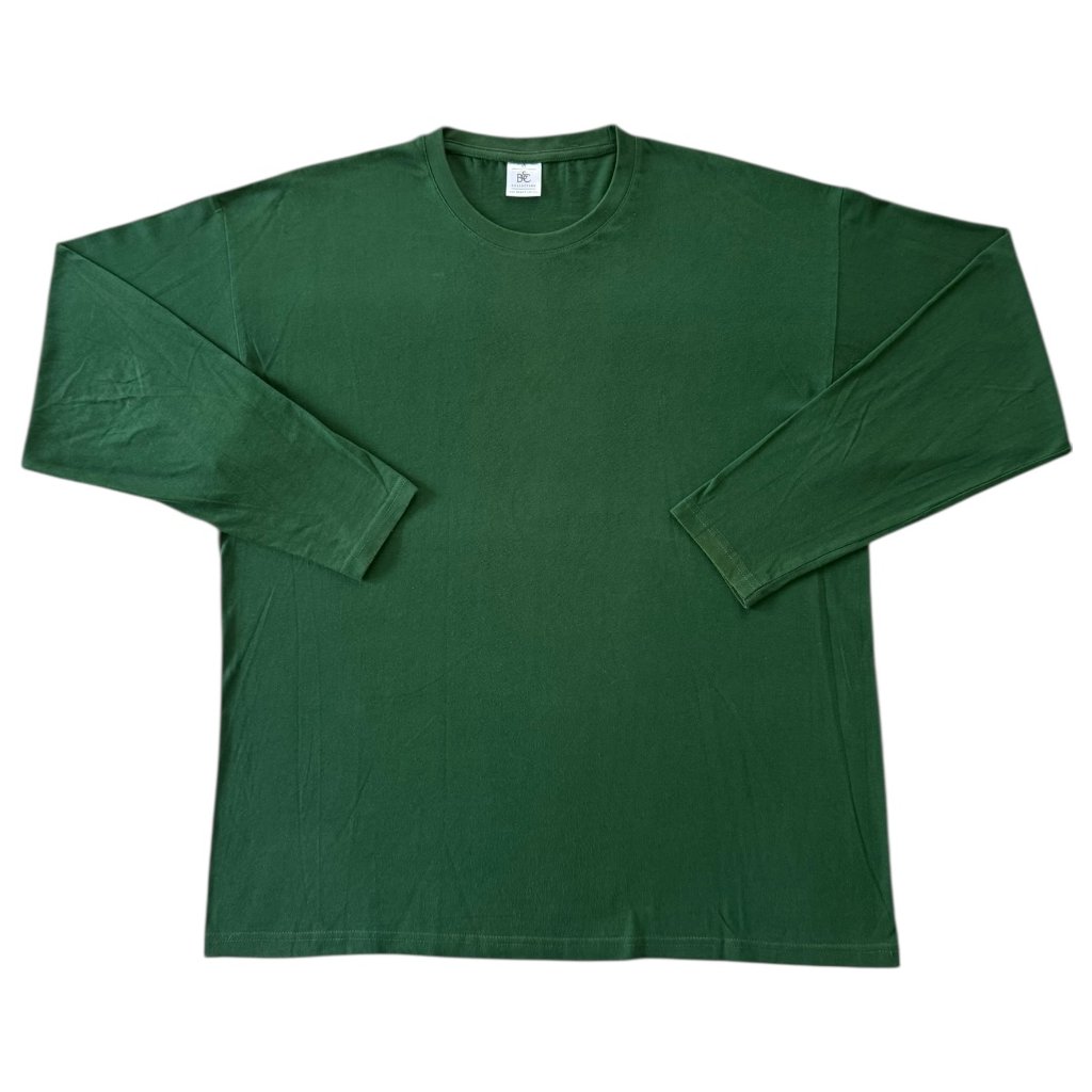 vintage basic longsleeve triko zelené 1