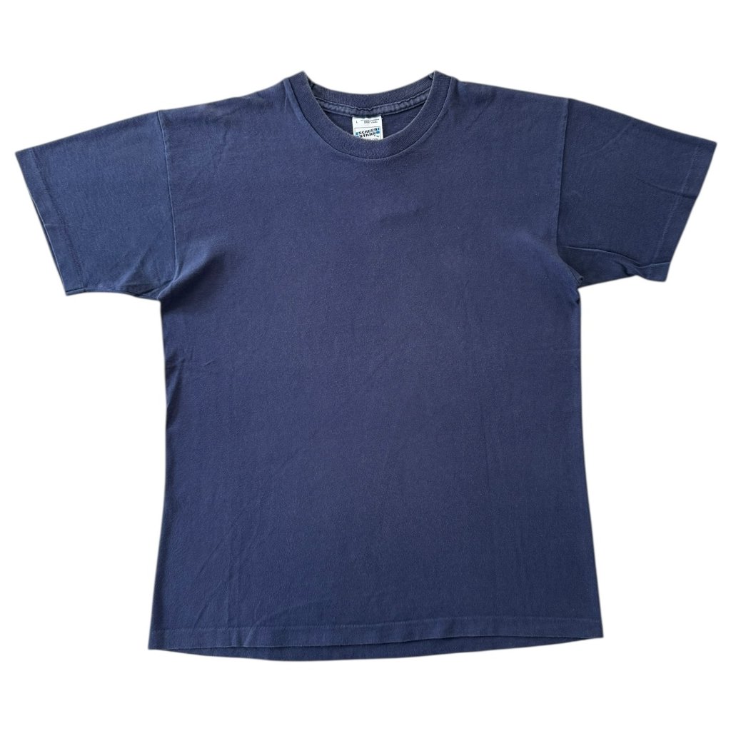 vintage basic triko modré 1
