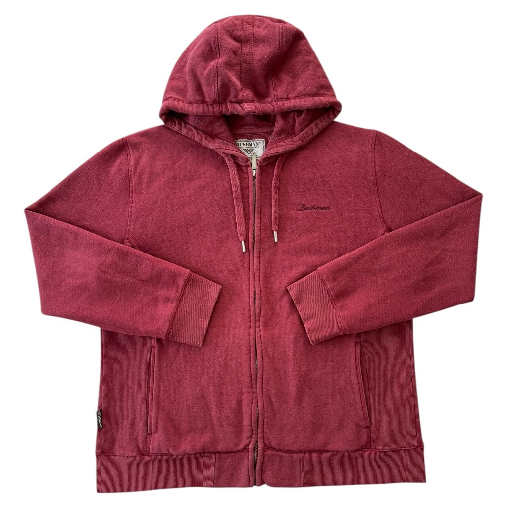 bushman vintage zipper hoodie mikina 1