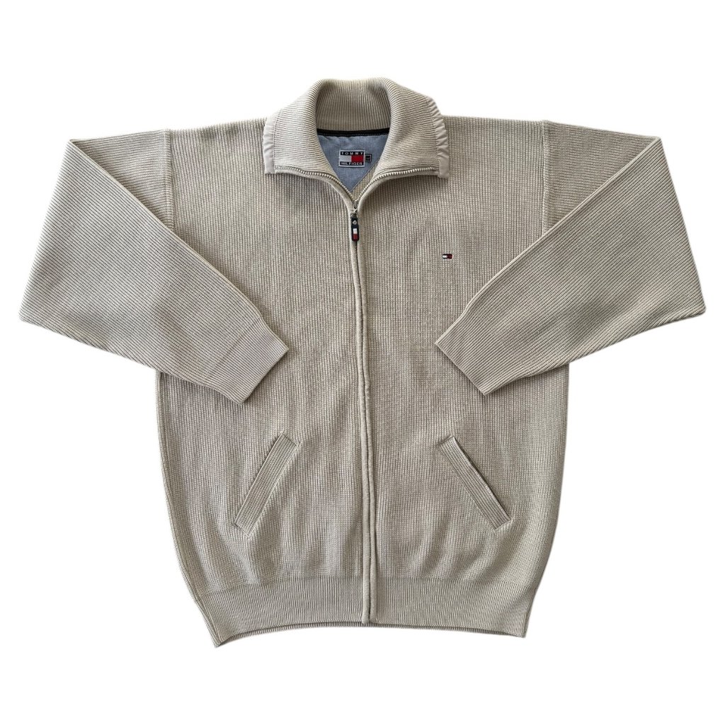 tommy hilfiger vintage zipper svetr 1