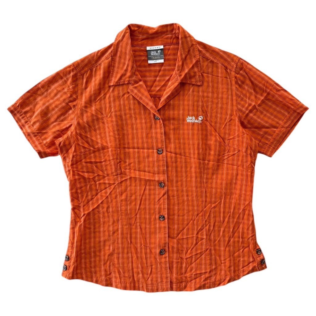 jack wolfskin dámská košile oranžová 1