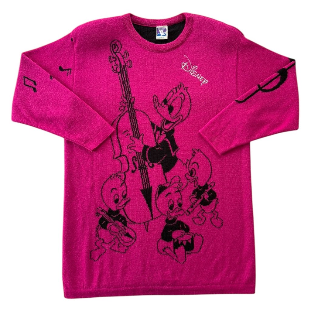 yessica ca vintage vlněný svetr disney 1