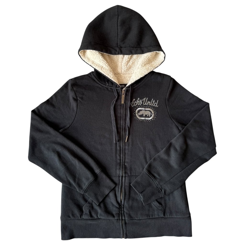 ecko unltd red sherpa sweatshirt hoodie 1