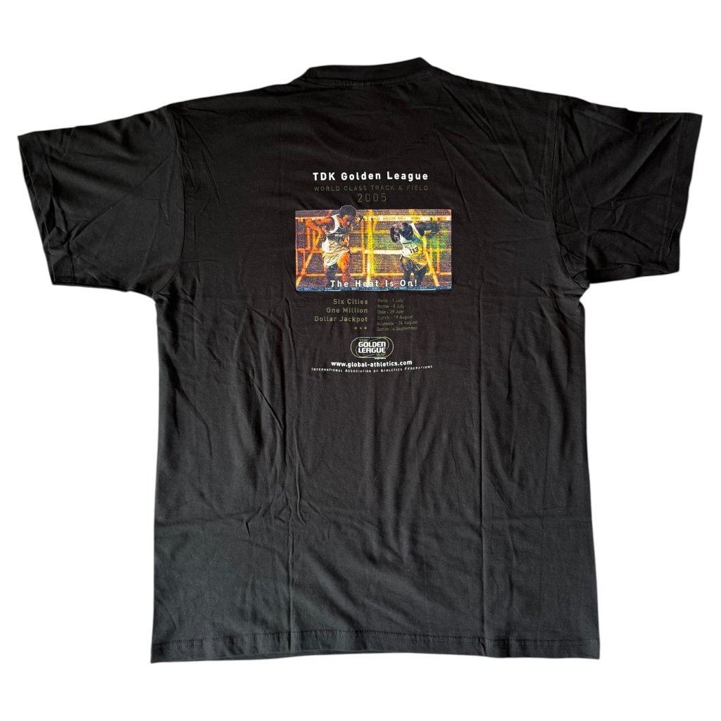 tdk track field 2005 golden league shirt 2