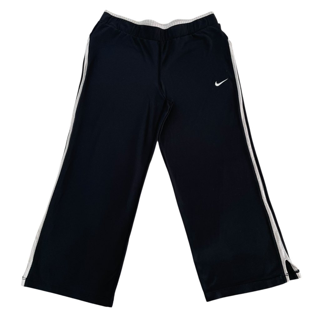 nike fitory tepláky černé 4