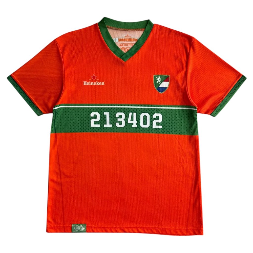 heineken vneck dresové triko oranžové 1