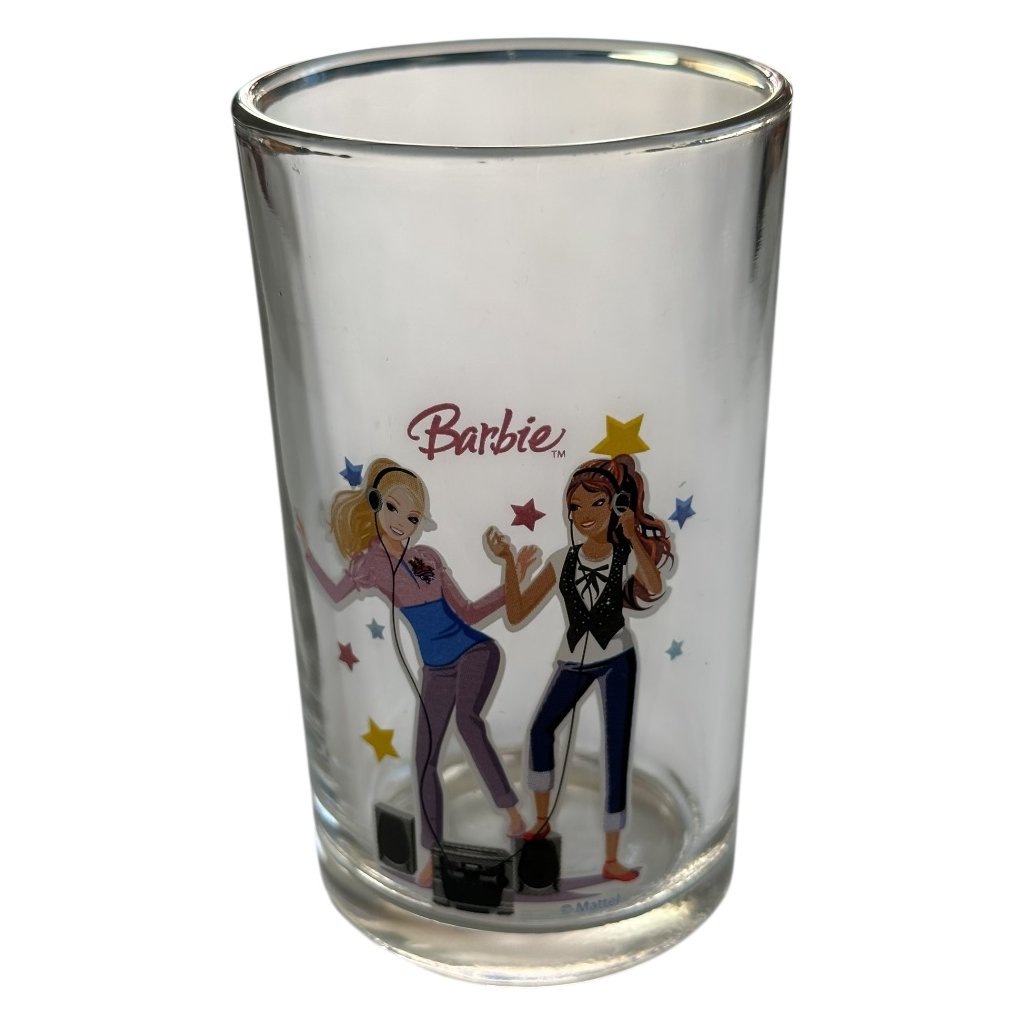 barbie mattel vintage glass 1