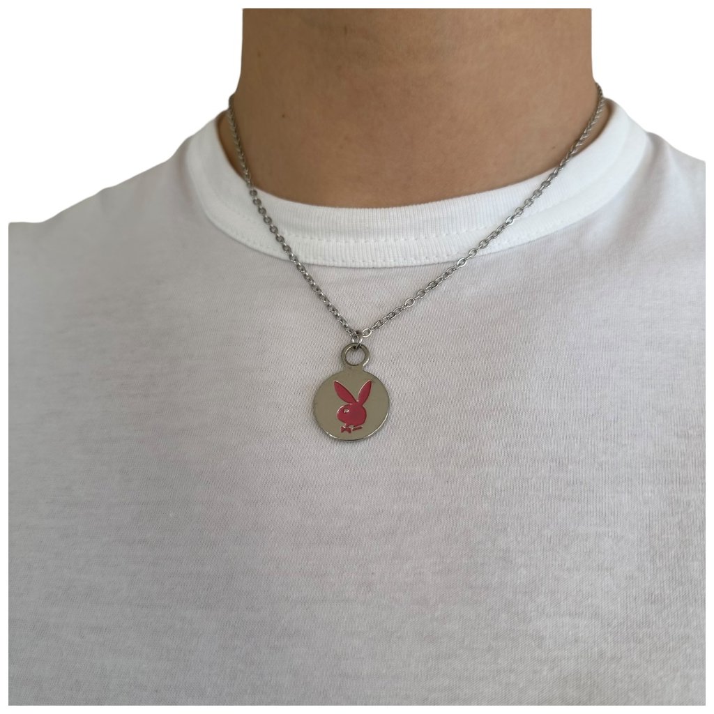playboy y2k vintage necklace chain 3