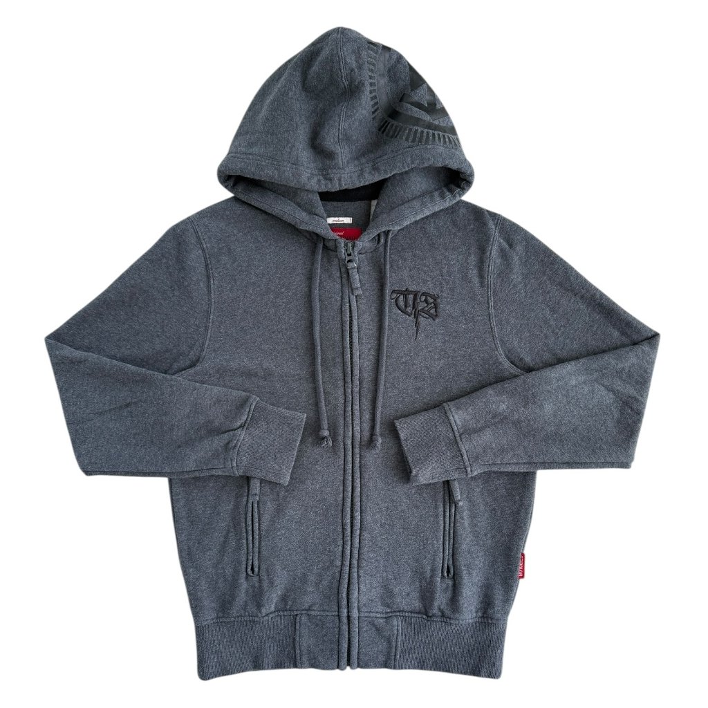 thor steinar zipper hoodie mikina šedá 1