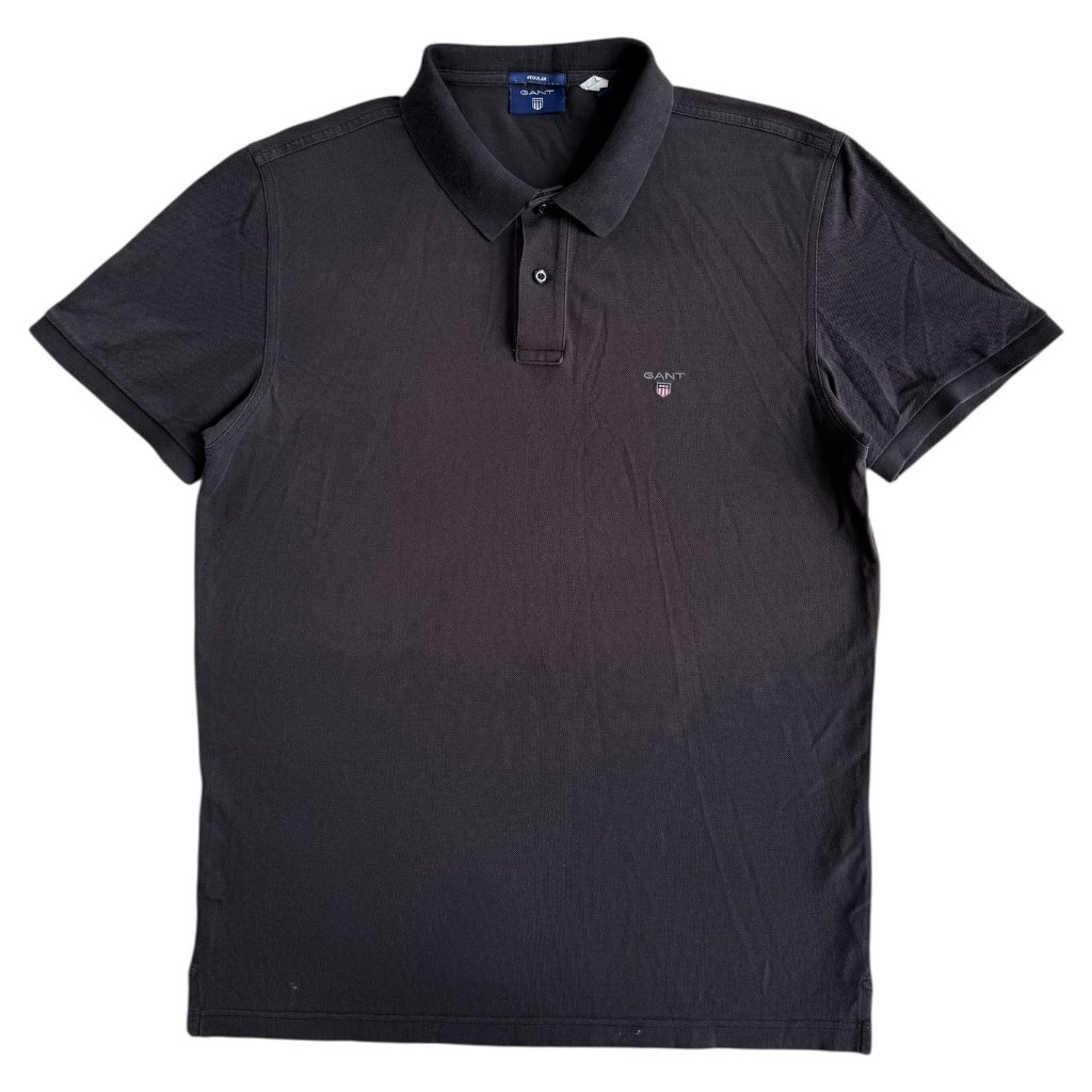 gant vintage polo triko černé 1