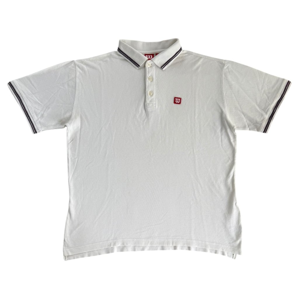 wilson polo triko bílé 1