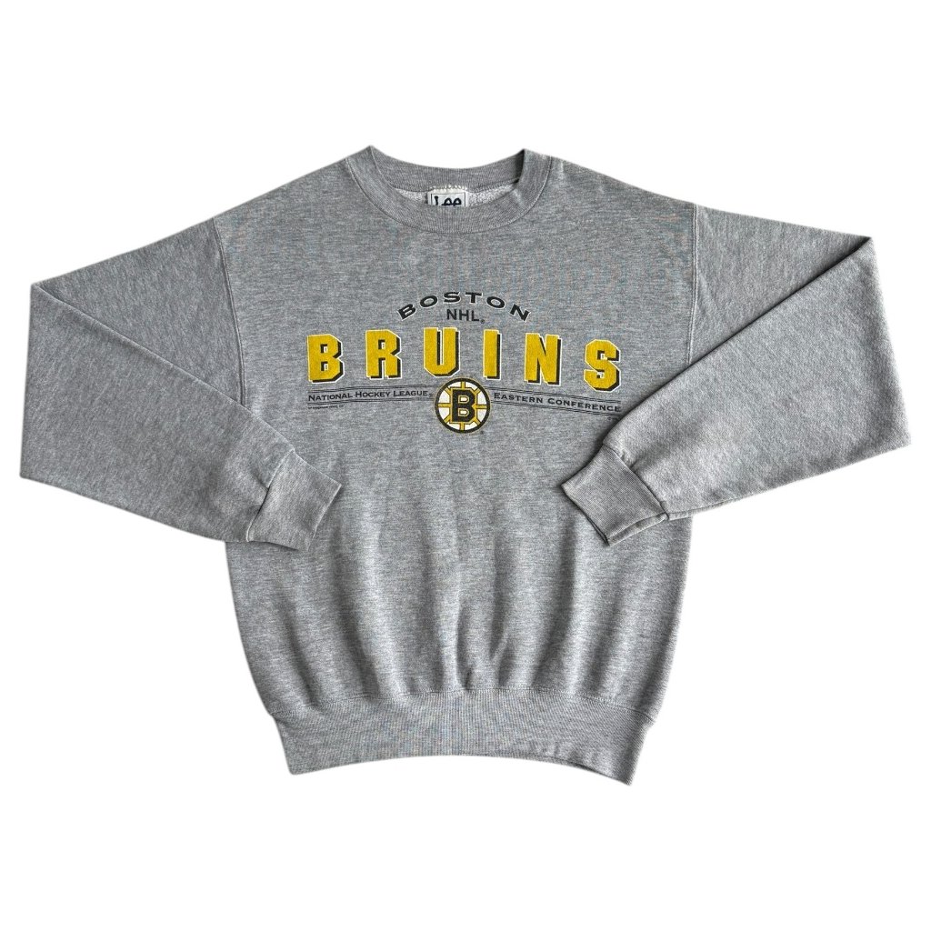 lee vintage crewneck mikina nhl boston bruins 1
