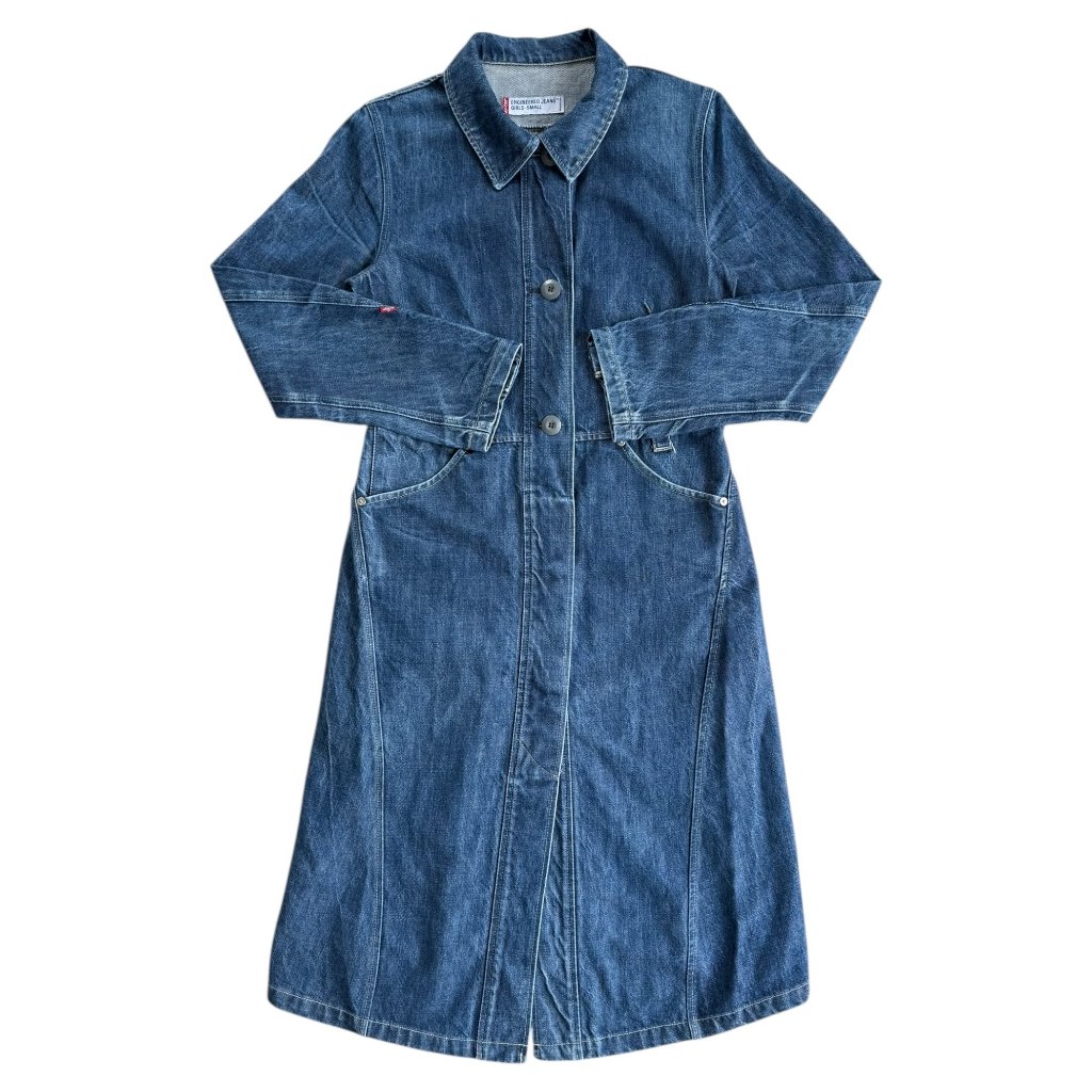 levi's vintage dámský džínový kabát 4