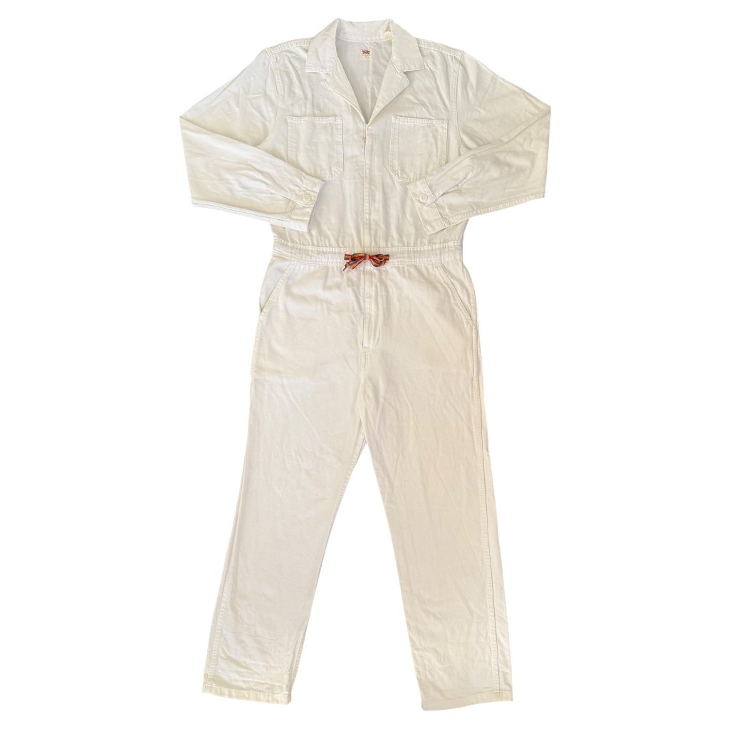 levi's overal bílý 1