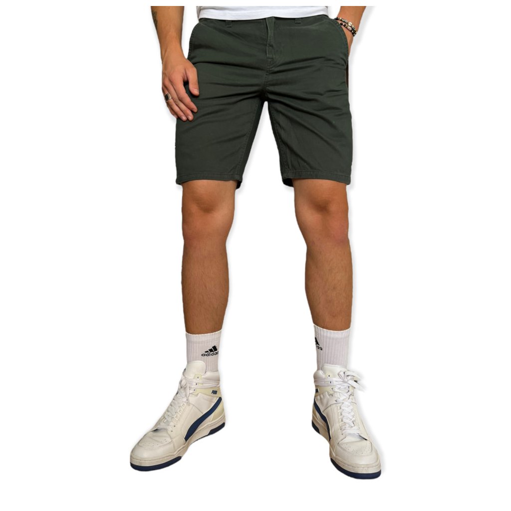 timberland kraťasy tmavě zelené