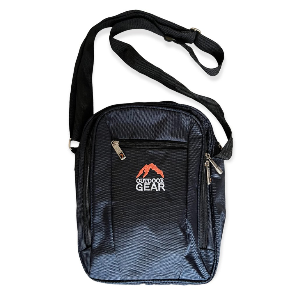outdoor gear vintage crossbody taška modrá