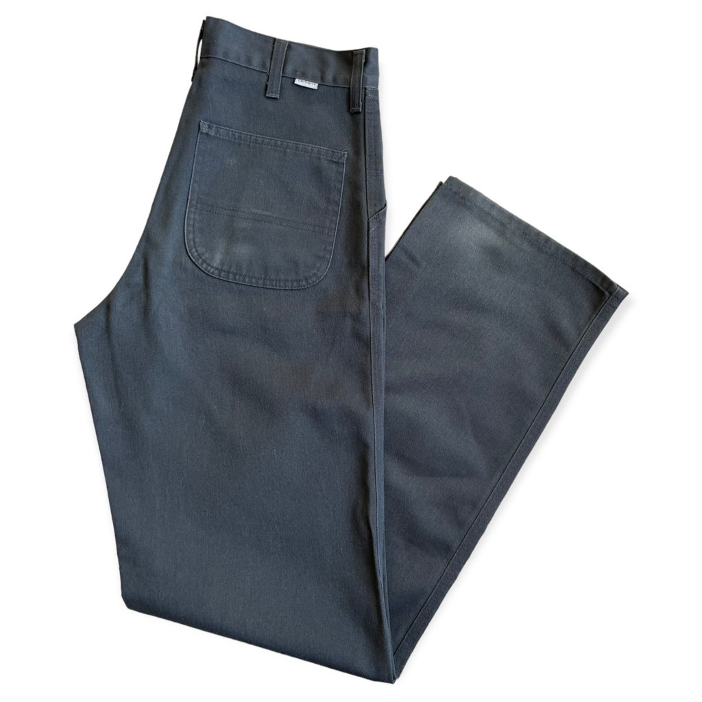 B50 carhartt vintage kalhoty tmavé šedé rovné 5