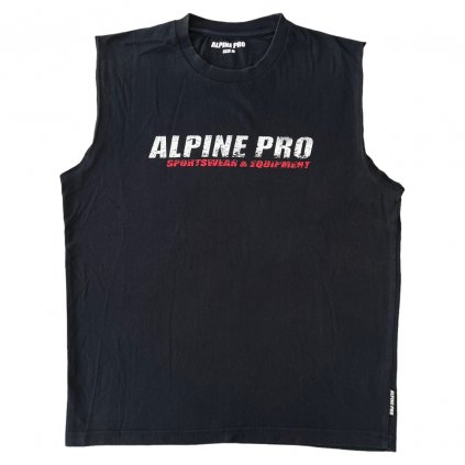 alpine pro vintage tílko černé