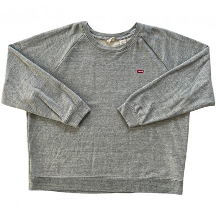 levi's vintage crewneck mikina šedá