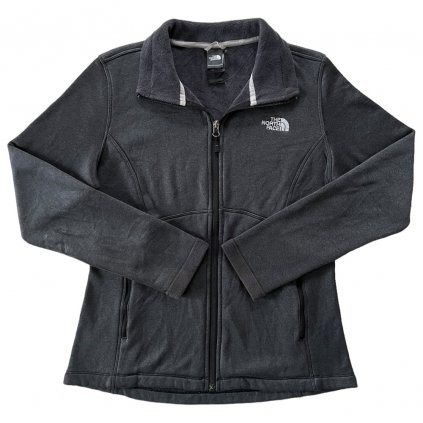 the north face zipper mikina šedá