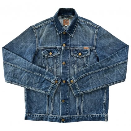 carhartt vintage džínová bunda modrá 4
