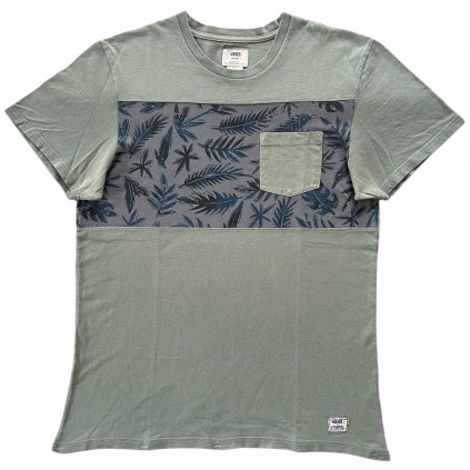 vans vintage triko světle zelené