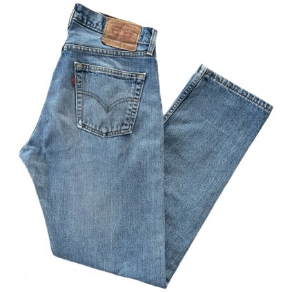 B409 levi's vintage džíny modré 8