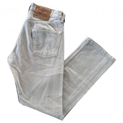 B434 levi's vintage džíny bílé 7