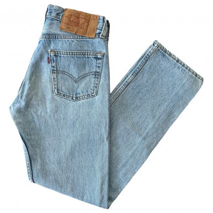 B443 levi's vintage džíny světle modré 6
