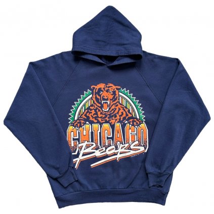 chicago bears vintage nfl 90s official hoodie sweatshirt 2