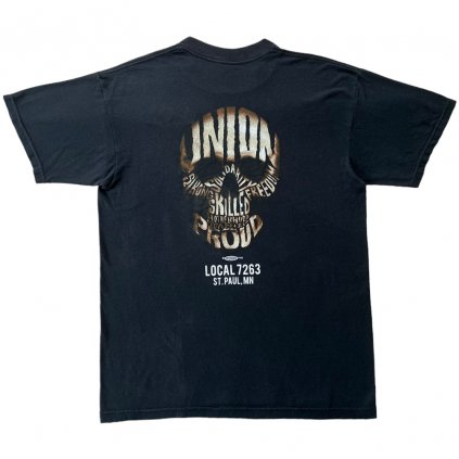 vintage print triko local 7263 černé 4